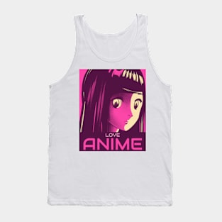 Love Anime Tank Top